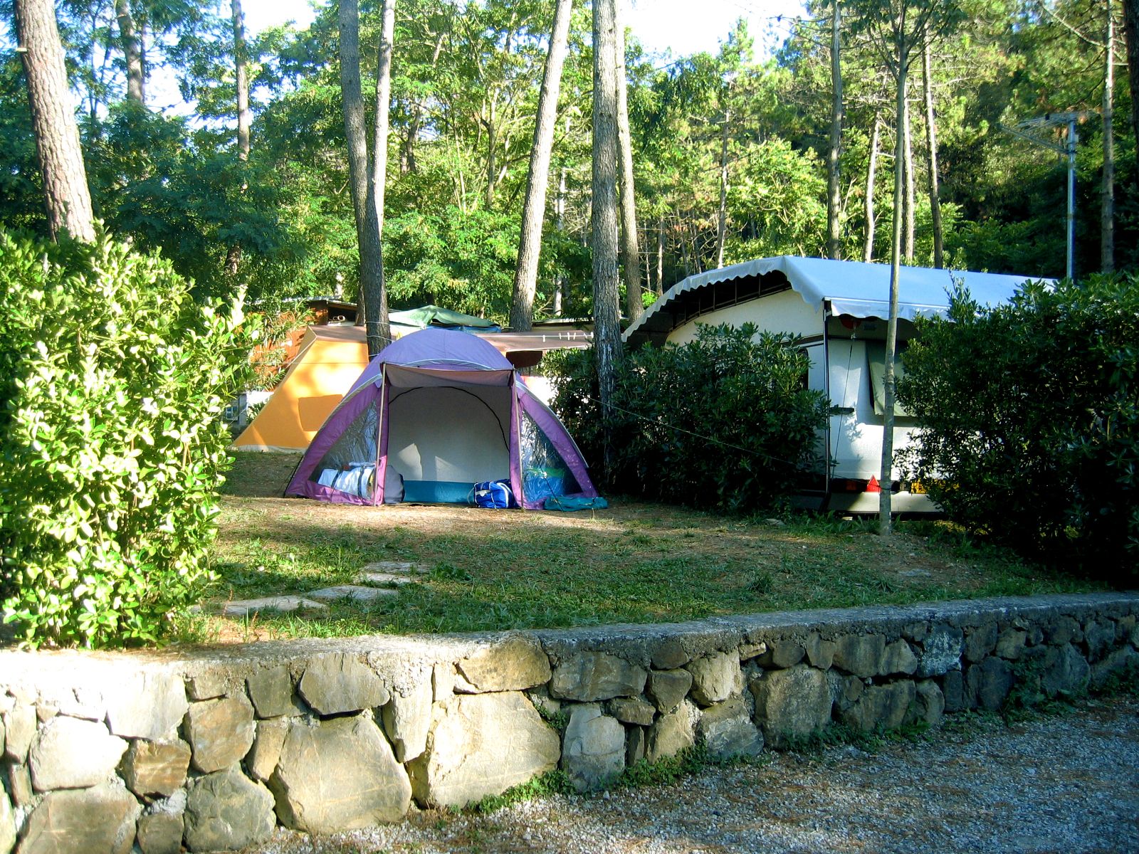 Camping in Ligurië