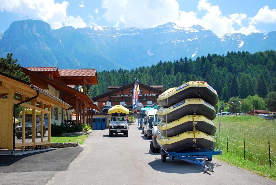 Rafting in Trentino