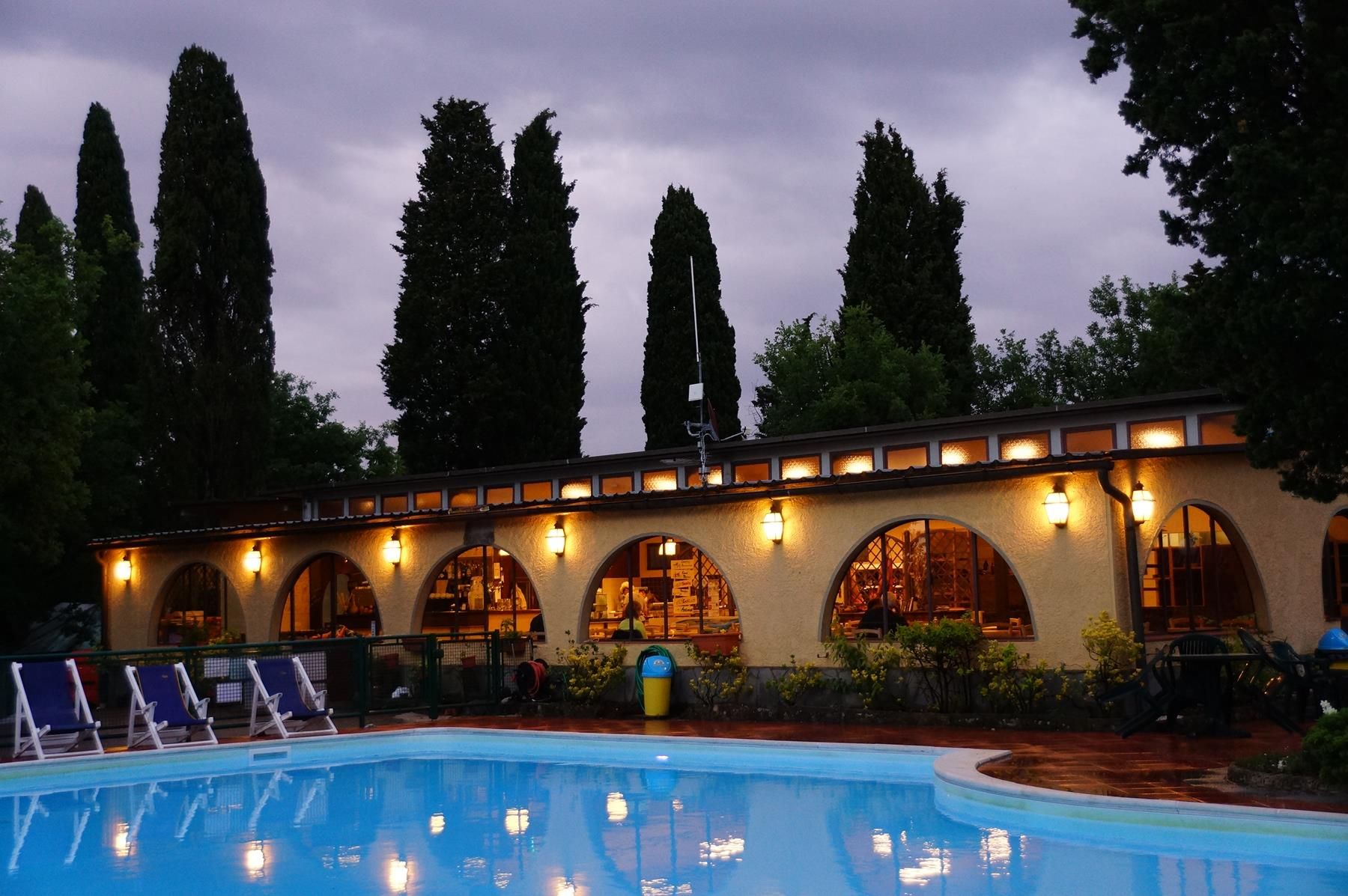 Camping Village met zwembad in Fiesole, Florence