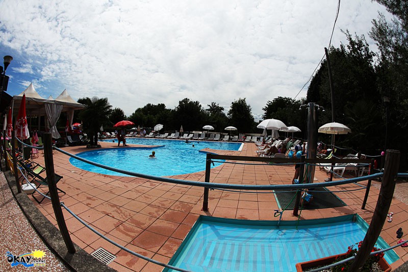 Camping met zwembad in Sesto Calende, Lago Maggiore