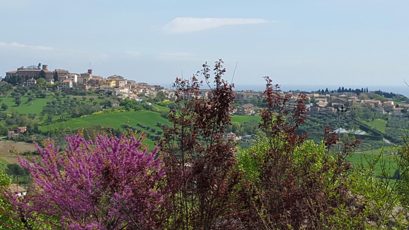 Kamperen in de heuvels van San Costanzo, Marche